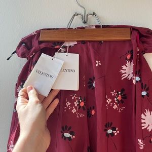 Valentino Floral Palazzo Pants